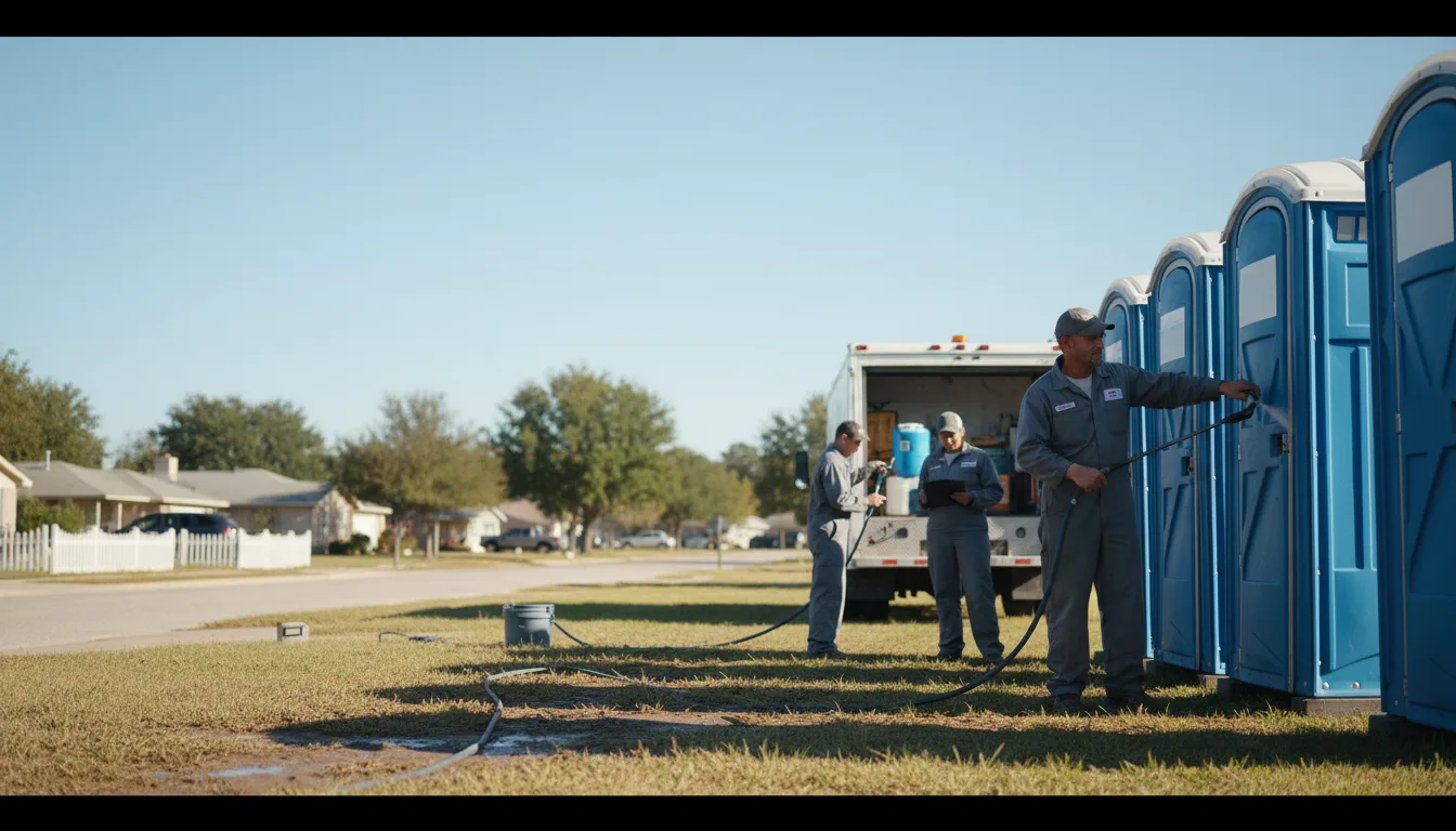 Long-Term Portable Toilet Rental in Wylie, TX near me
